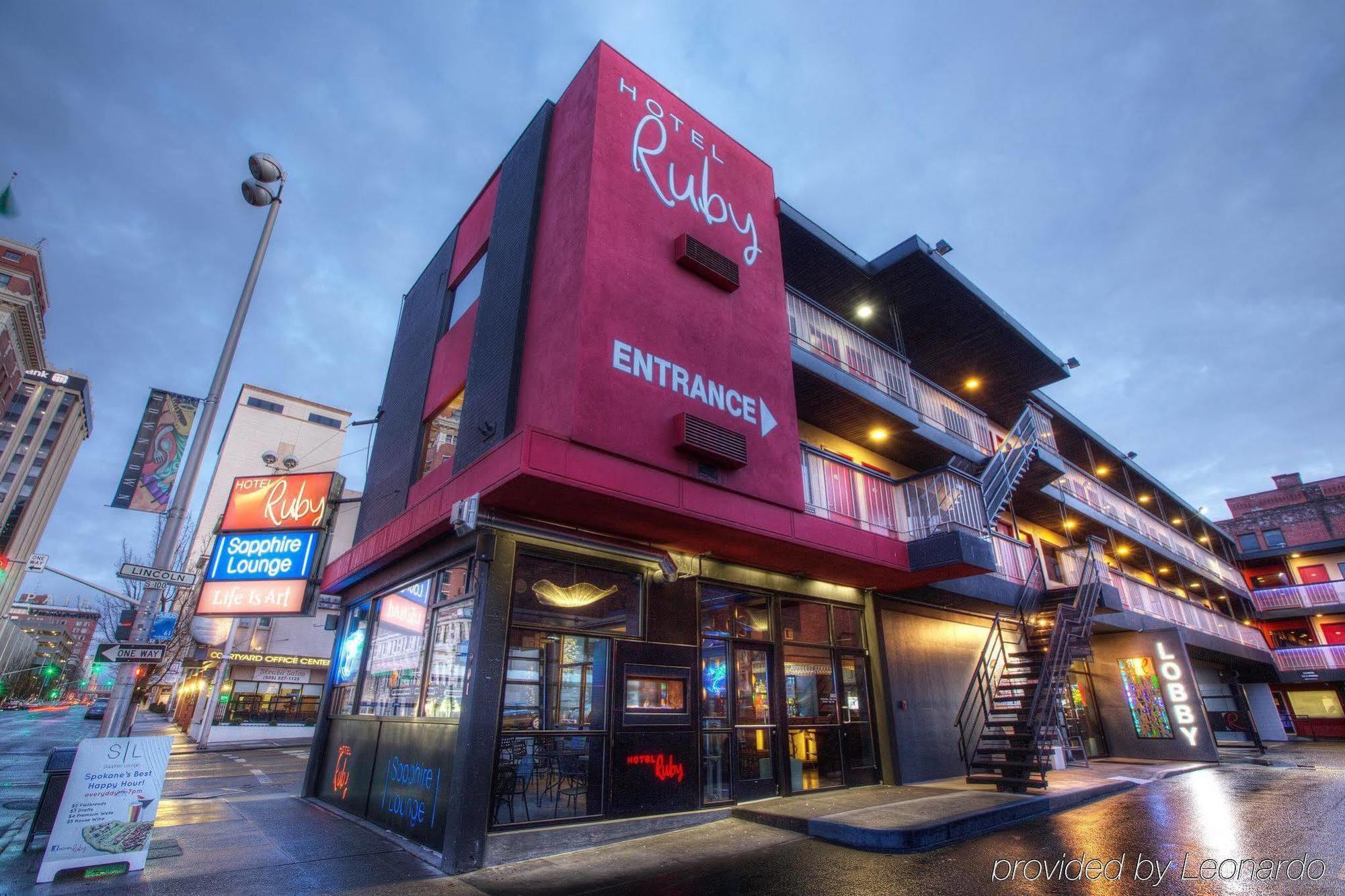 Hotel Ruby Spokane Exteriör bild